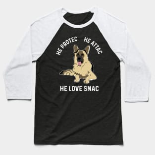 Funny German Shepherd Protec Dog Lover Gifts Baseball T-Shirt